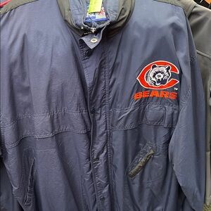 Navy Windbreaker Jacket